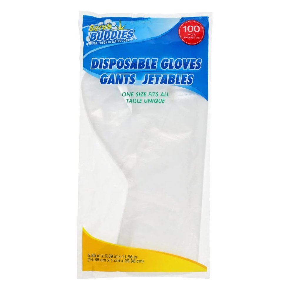 Essentials Disposable Gloves, 100-ct. Pack